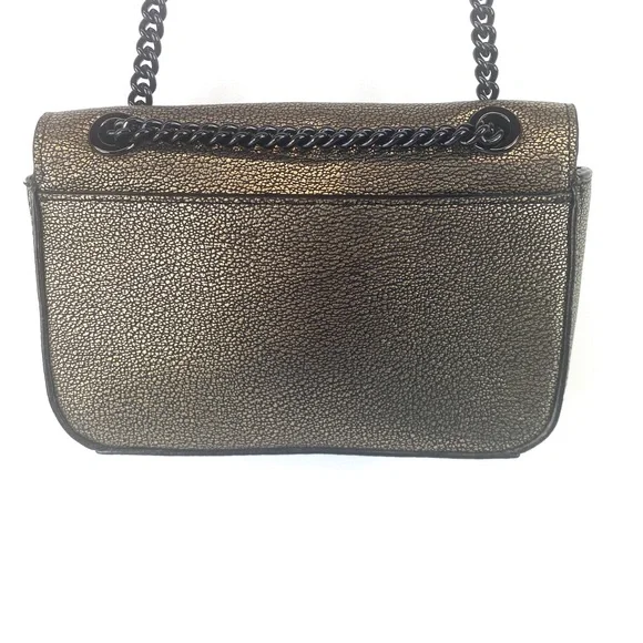 COACH Mini Chain Convertible Crossbody gold metallic - Picture 4 of 12